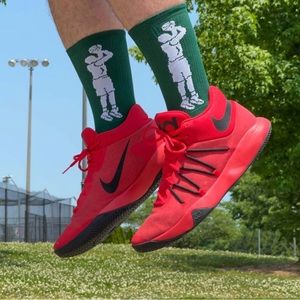 Nike KD Trey V Red Black Basketball Shoes Size 9.5